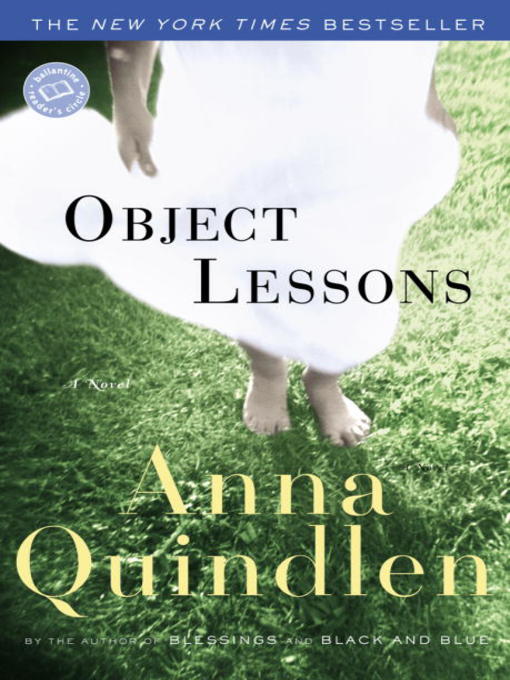 Title details for Object Lessons by Anna Quindlen - Available